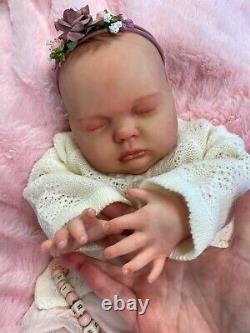 Reborn Baby Stunning Girl From Authentic Spice Sculpt With Peter Rbbit Outfit