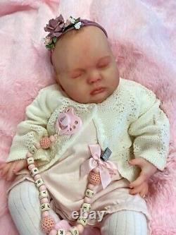 Reborn Baby Stunning Girl From Authentic Spice Sculpt With Peter Rbbit Outfit