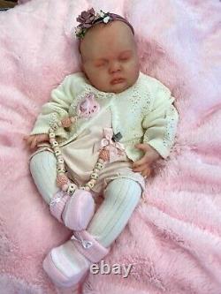 Reborn Baby Stunning Girl From Authentic Spice Sculpt With Peter Rbbit Outfit