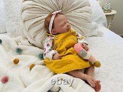 Reborn Baby Sunshine by Marita Winters Rare and Sold Out OOAK Preemie Doll SOLE