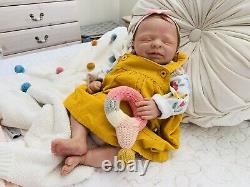 Reborn Baby Sunshine by Marita Winters Rare and Sold Out OOAK Preemie Doll SOLE