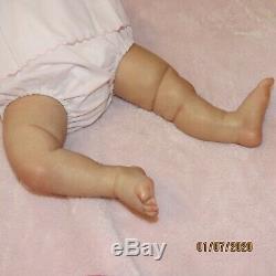 Reborn Baby Tobiah By Professional Artist BEAUTIFUL Soft Vinyl Feltman Layette