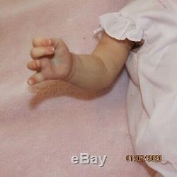 Reborn Baby Tobiah By Professional Artist BEAUTIFUL Soft Vinyl Feltman Layette