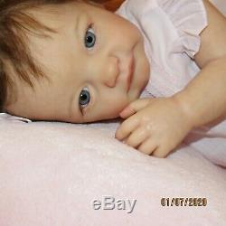 Reborn Baby Tobiah By Professional Artist BEAUTIFUL Soft Vinyl Feltman Layette