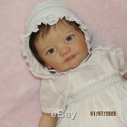 Reborn Baby Tobiah By Professional Artist BEAUTIFUL Soft Vinyl Feltman Layette