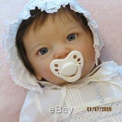 Reborn Baby Tobiah By Professional Artist BEAUTIFUL Soft Vinyl Feltman Layette