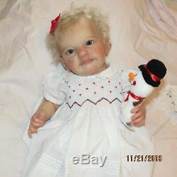 Reborn Baby Tobiah By Professional Artist Signed Soft Vinyl Feltman Layette