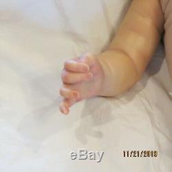 Reborn Baby Tobiah By Professional Artist Signed Soft Vinyl Feltman Layette