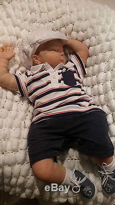 Reborn Baby Toddler Doll 7lbs Cindy Musgrove Sunbeambabies Realistic Doll 25