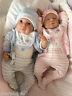 Reborn Baby Twins 2dolls My Fake Babies Realistic 22 Big Newborn Chase & Miley