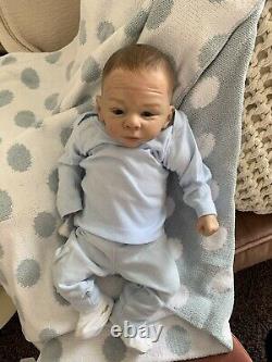 Reborn Baby Walter by Laura Tuzio Ross OOAK Rare Sold Out Doll