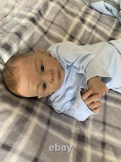 Reborn Baby Walter by Laura Tuzio Ross OOAK Rare Sold Out Doll