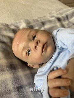 Reborn Baby Walter by Laura Tuzio Ross OOAK Rare Sold Out Doll