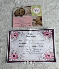 Reborn Baby Winnie 18 Newborn By Emily Jameson 4.85 lbs Vinyl 157/350 Rare