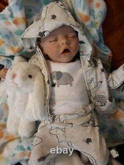 Reborn Baby cloth Body. 17 In Realistic. Affordable. Age 3 and up