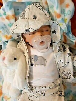 Reborn Baby cloth Body. 17 In Realistic. Affordable. Age 3 and up