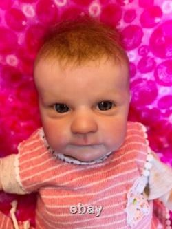 Reborn Baby girl doll Ayla by Tay Frietas Adorable preemie baby. Limited Edition