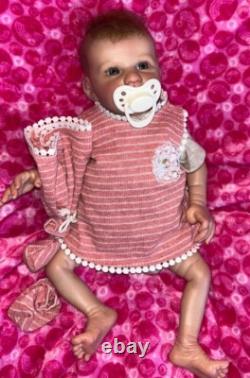 Reborn Baby girl doll Ayla by Tay Frietas Adorable preemie baby. Limited Edition