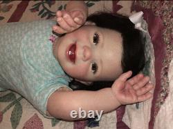 Reborn Baby toddler Girl Ladybug Donna Rubert