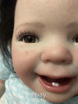 Reborn Baby toddler Girl Ladybug Donna Rubert