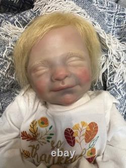 Reborn Baby with Hand Rooted Hair And Soft Body