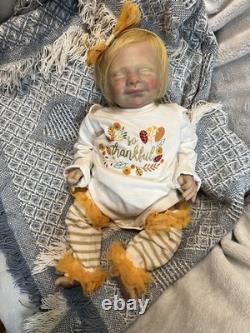 Reborn Baby with Hand Rooted Hair And Soft Body