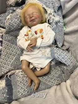 Reborn Baby with Hand Rooted Hair And Soft Body