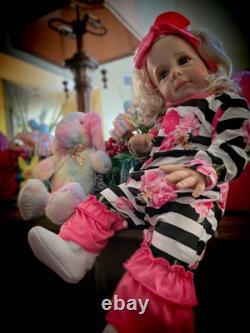 Reborn Babydoll Rooted Hair