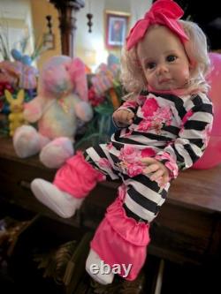 Reborn Babydoll Rooted Hair