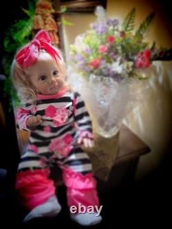 Reborn Babydoll Rooted Hair