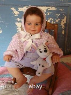 Reborn Bonnie Brown COA/toddler baby doll