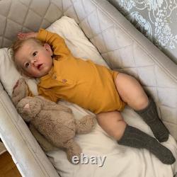 Reborn Boy 28 Inch Newborn Toddler Reborn Doll Soft Silicone Vinyl Lifelike Baby