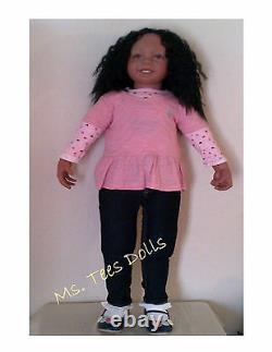 Reborn Christie 38 (Big Sis) Ethnic/Biracial Toddler Doll