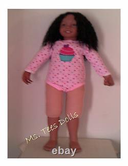 Reborn Christie 38 (Big Sis) Ethnic/Biracial Toddler Doll