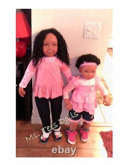 Reborn Christie 38 (Big Sis) Ethnic/Biracial Toddler Doll