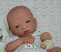 Reborn Collectable Baby doll art Newborn Art Fynn Elodie Wosnjuk