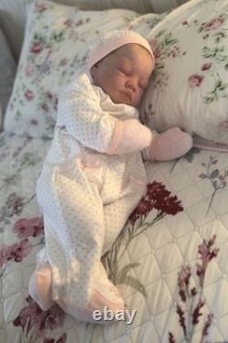 Reborn Cuddle Baby-Sarah by Antonia Sanchez- Reborn Artist Mary A Sherman