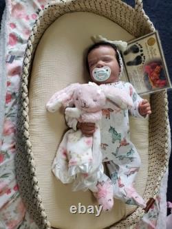 Reborn Doll Anna with Coa Hand Painted Lifelike
