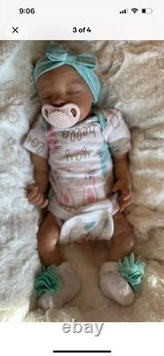 Reborn Doll Bountiful Baby Dominic Asleep Real Born 19 inch baby