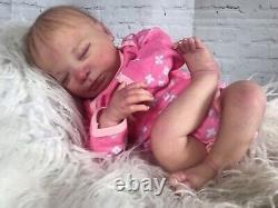 Reborn Doll, Bountiful Baby Realborn Newborn Sage, Asleep, COA, Ready to Ship