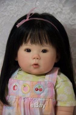 Reborn Doll Custom Order Kana by Ping Lau Small Toddler Asian Baby Girl