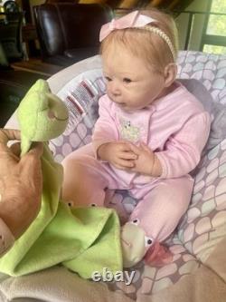 Reborn Doll Jonathan Sculpt by Adrie Stoete 3/4 Limbs Rare SOLE Cute
