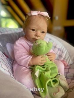 Reborn Doll Jonathan Sculpt by Adrie Stoete 3/4 Limbs Rare SOLE Cute