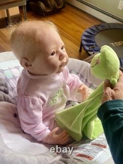 Reborn Doll Jonathan Sculpt by Adrie Stoete 3/4 Limbs Rare SOLE Cute
