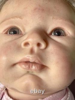 Reborn Doll Jonathan Sculpt by Adrie Stoete 3/4 Limbs Rare SOLE Cute