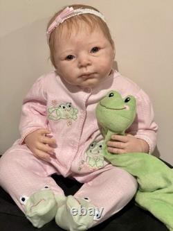 Reborn Doll Jonathan Sculpt by Adrie Stoete 3/4 Limbs Rare SOLE Cute