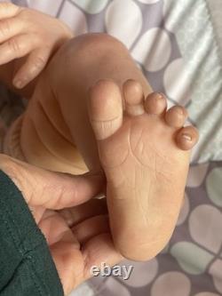 Reborn Doll Jonathan Sculpt by Adrie Stoete 3/4 Limbs Rare SOLE Cute