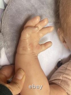 Reborn Doll Jonathan Sculpt by Adrie Stoete 3/4 Limbs Rare SOLE Cute