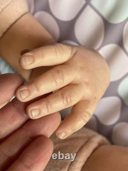 Reborn Doll Jonathan Sculpt by Adrie Stoete 3/4 Limbs Rare SOLE Cute