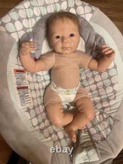 Reborn Doll Jonathan Sculpt by Adrie Stoete 3/4 Limbs Rare SOLE Cute